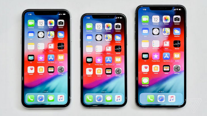 iphone xs iphone xs max iphone xr