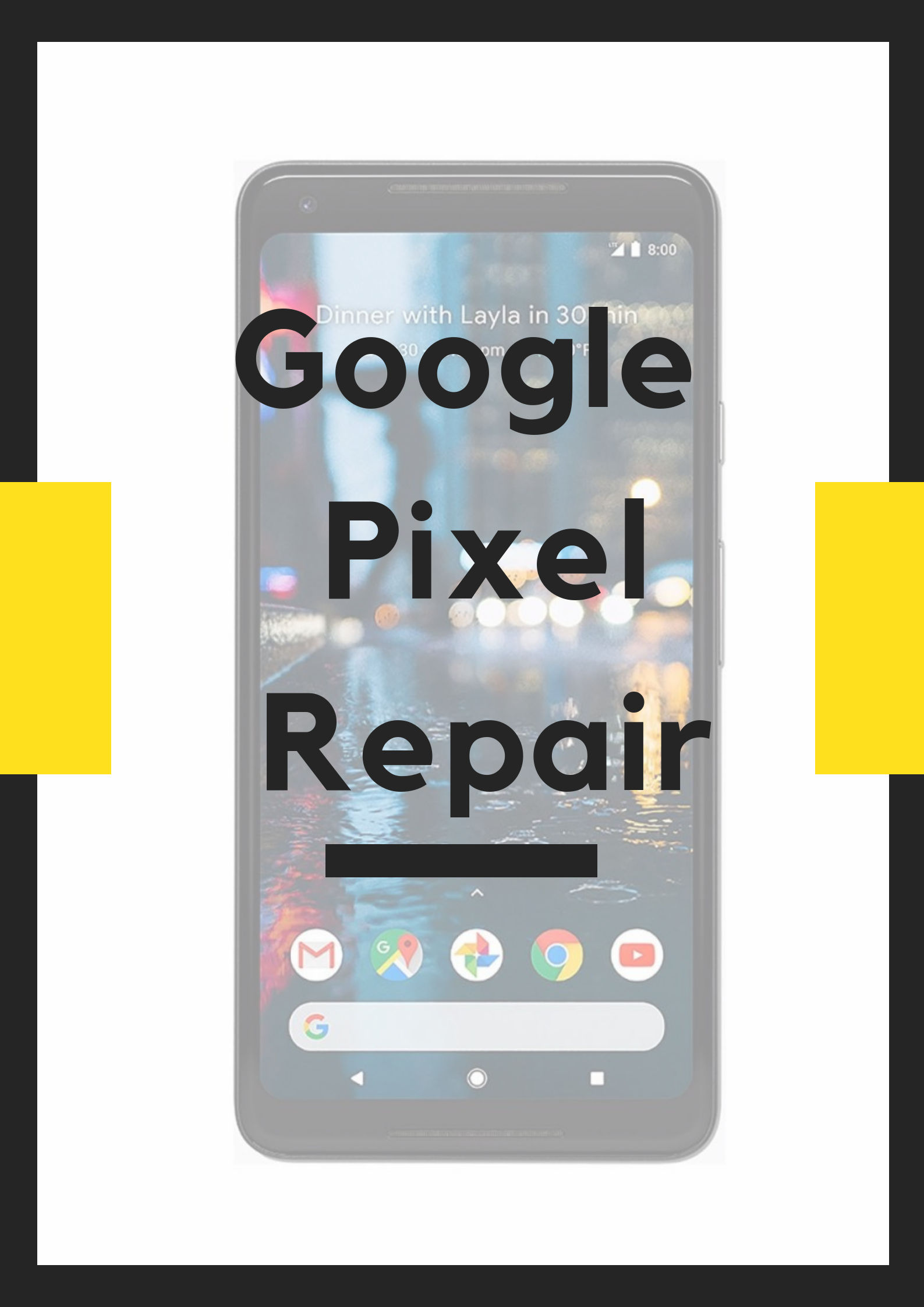 Google pixel screen repair