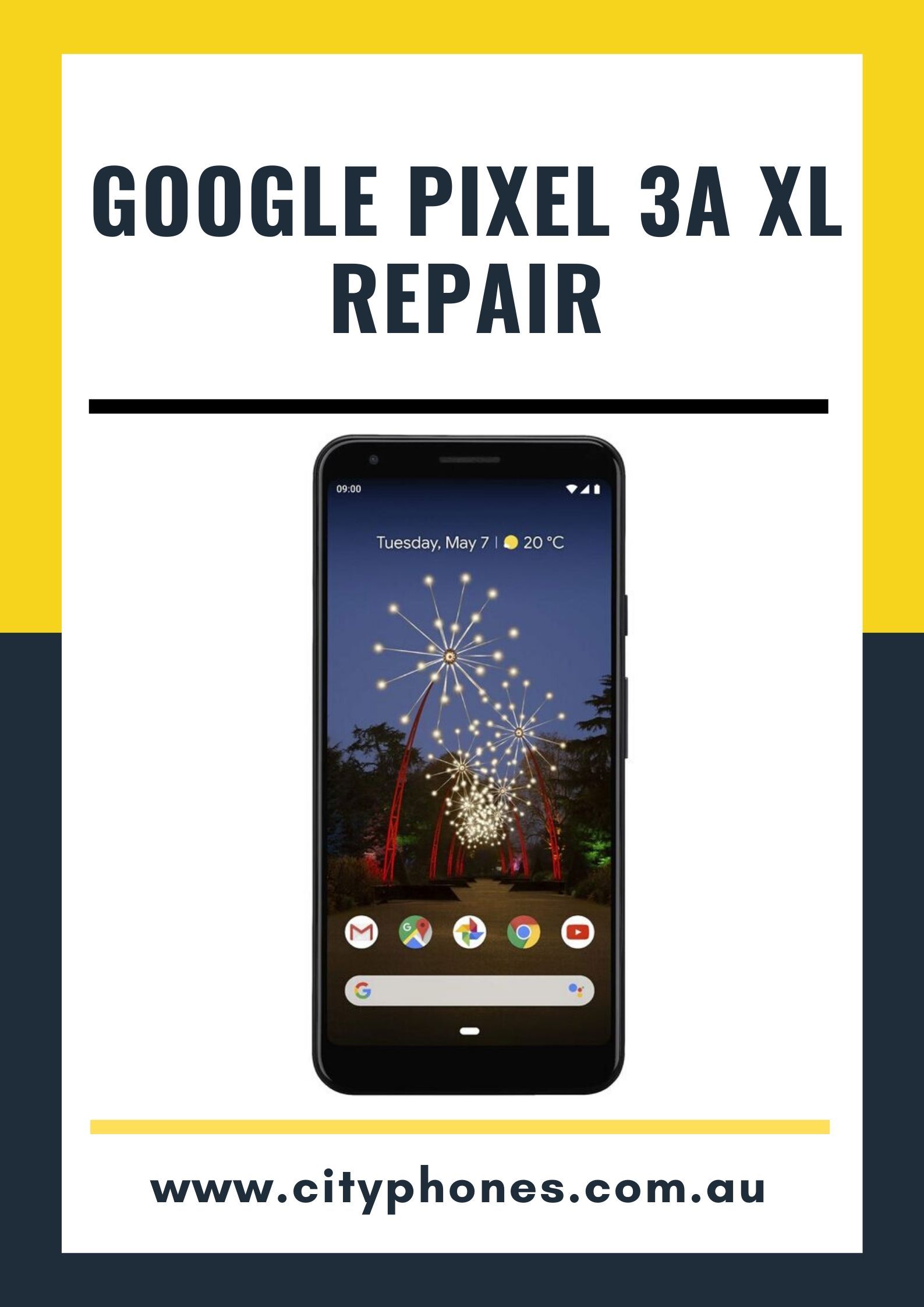 google pixel 3a xl screen repair