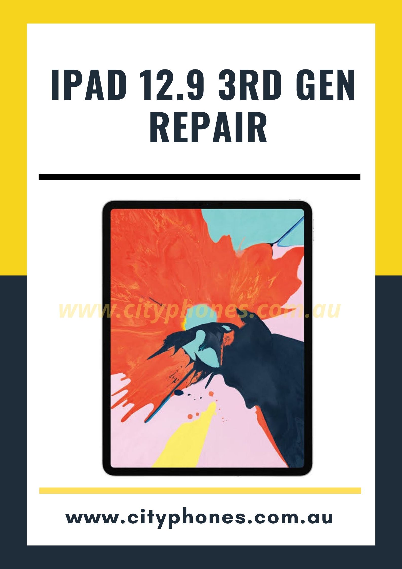ipad 12.9 3rd generation screen repair