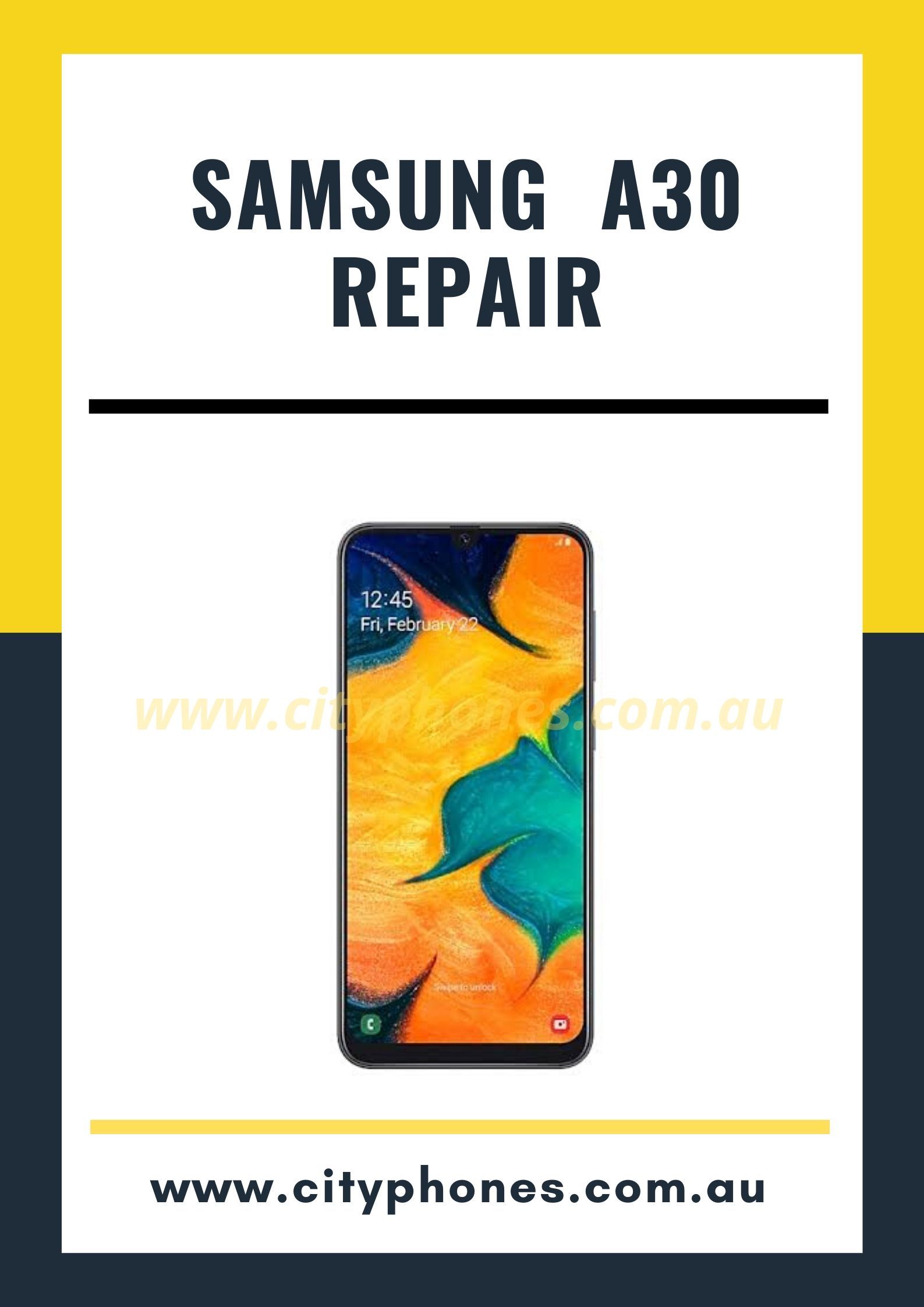 samsung a30 screen repair in melbourne