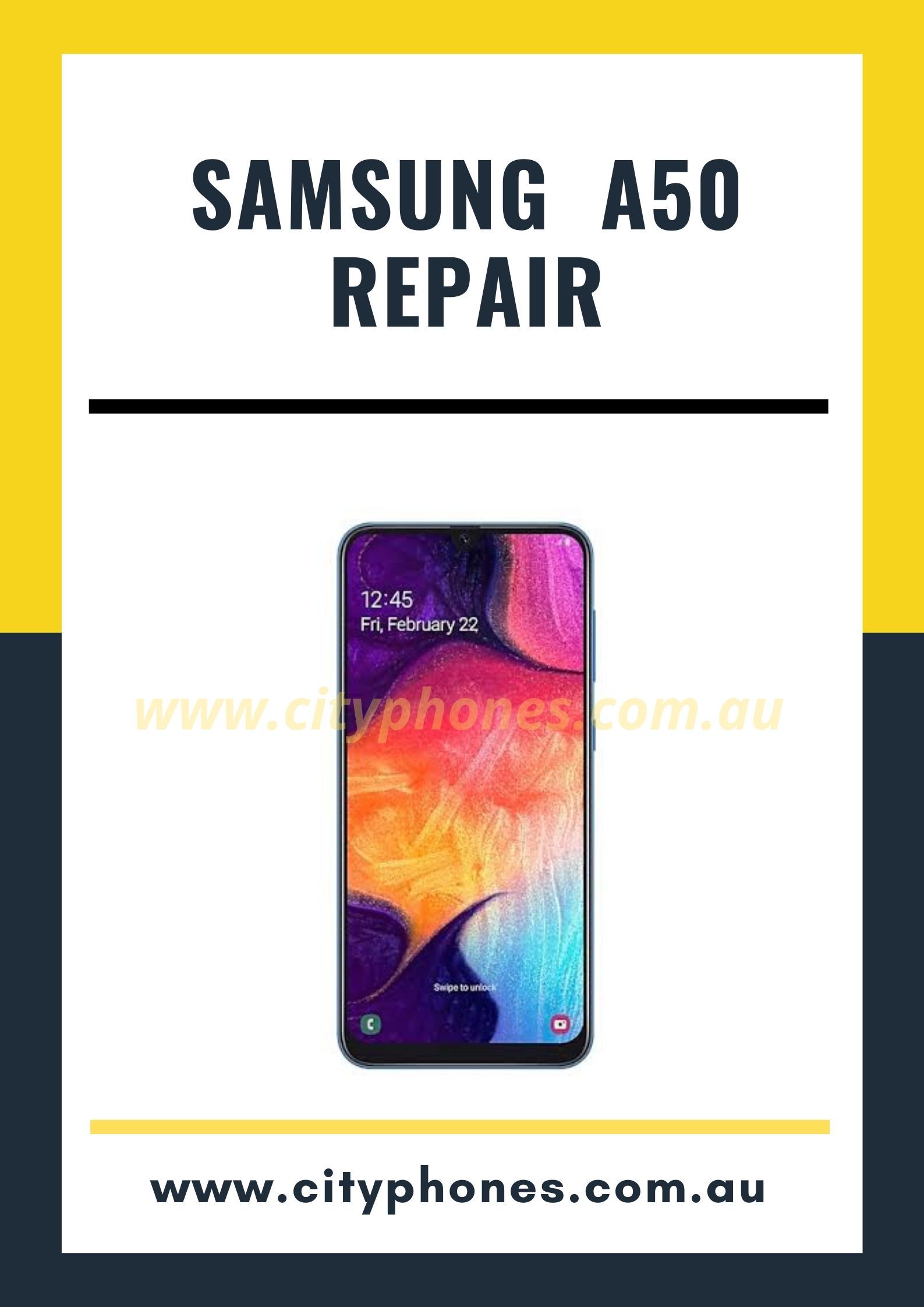 samsung a50 screen repair