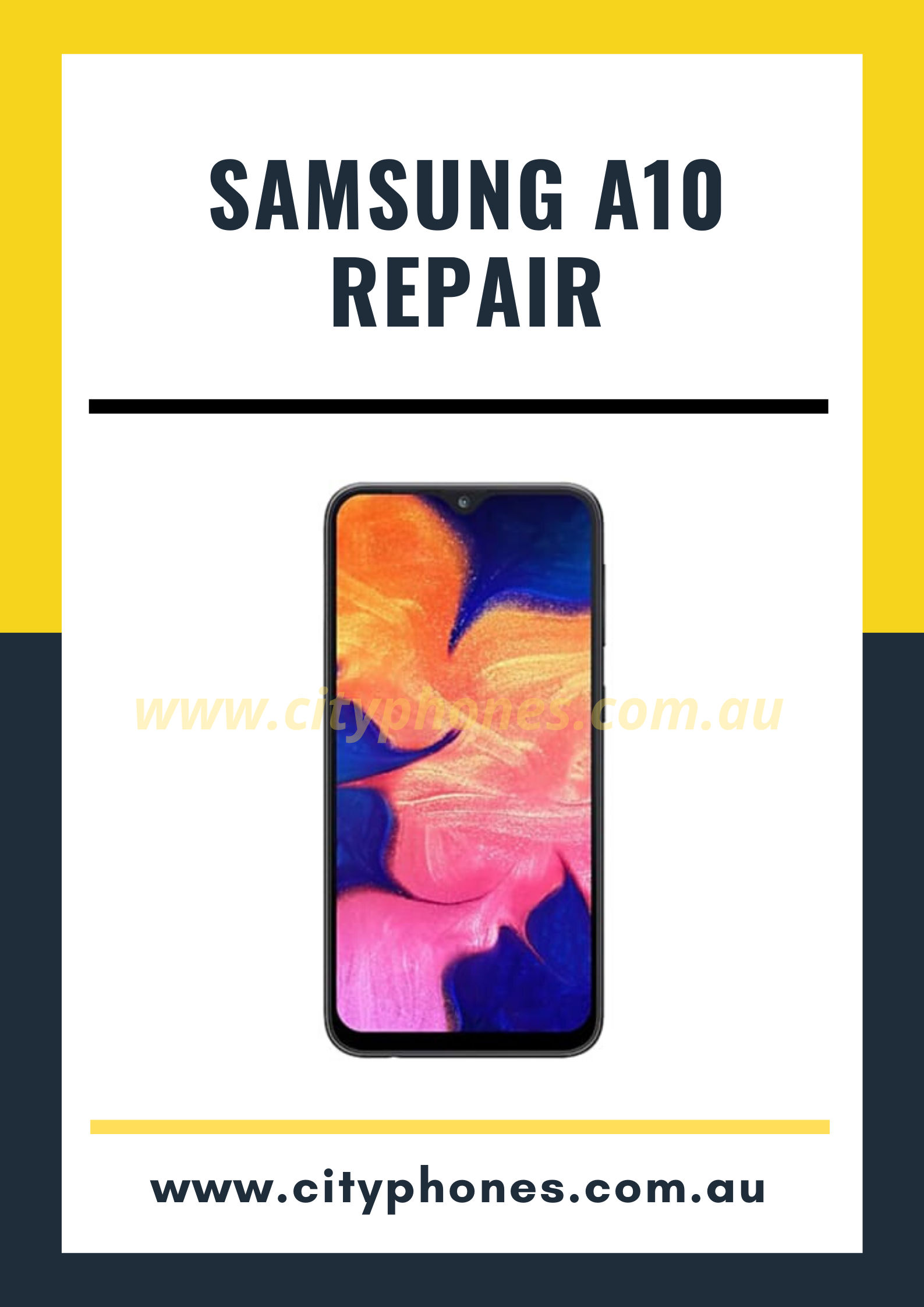 Samsung a10 screen repair