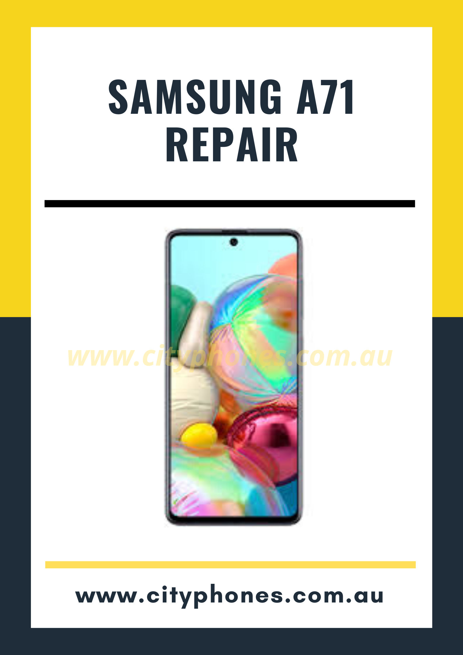 Samsung a71 screen repair