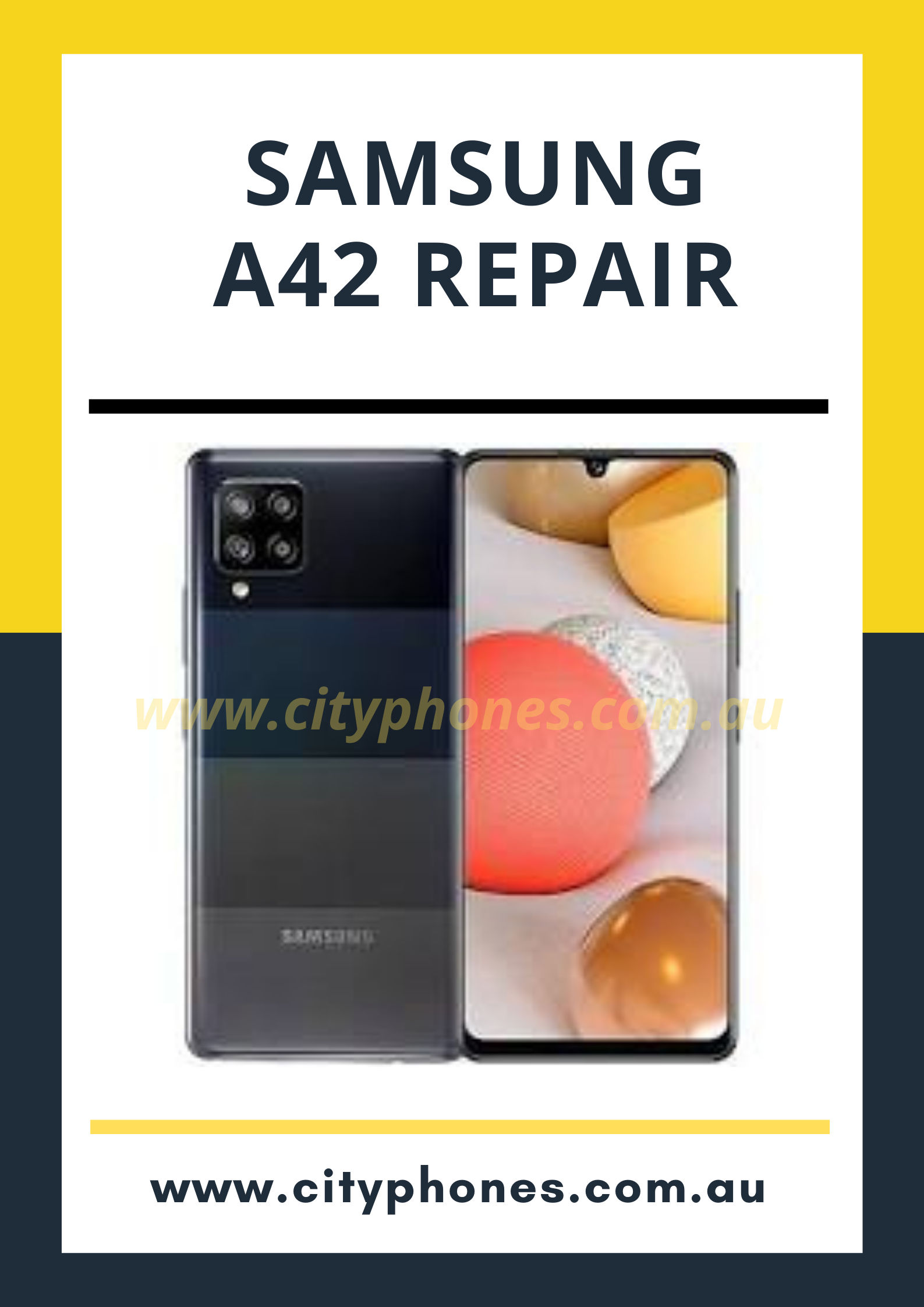 Samsung a42 screen repair