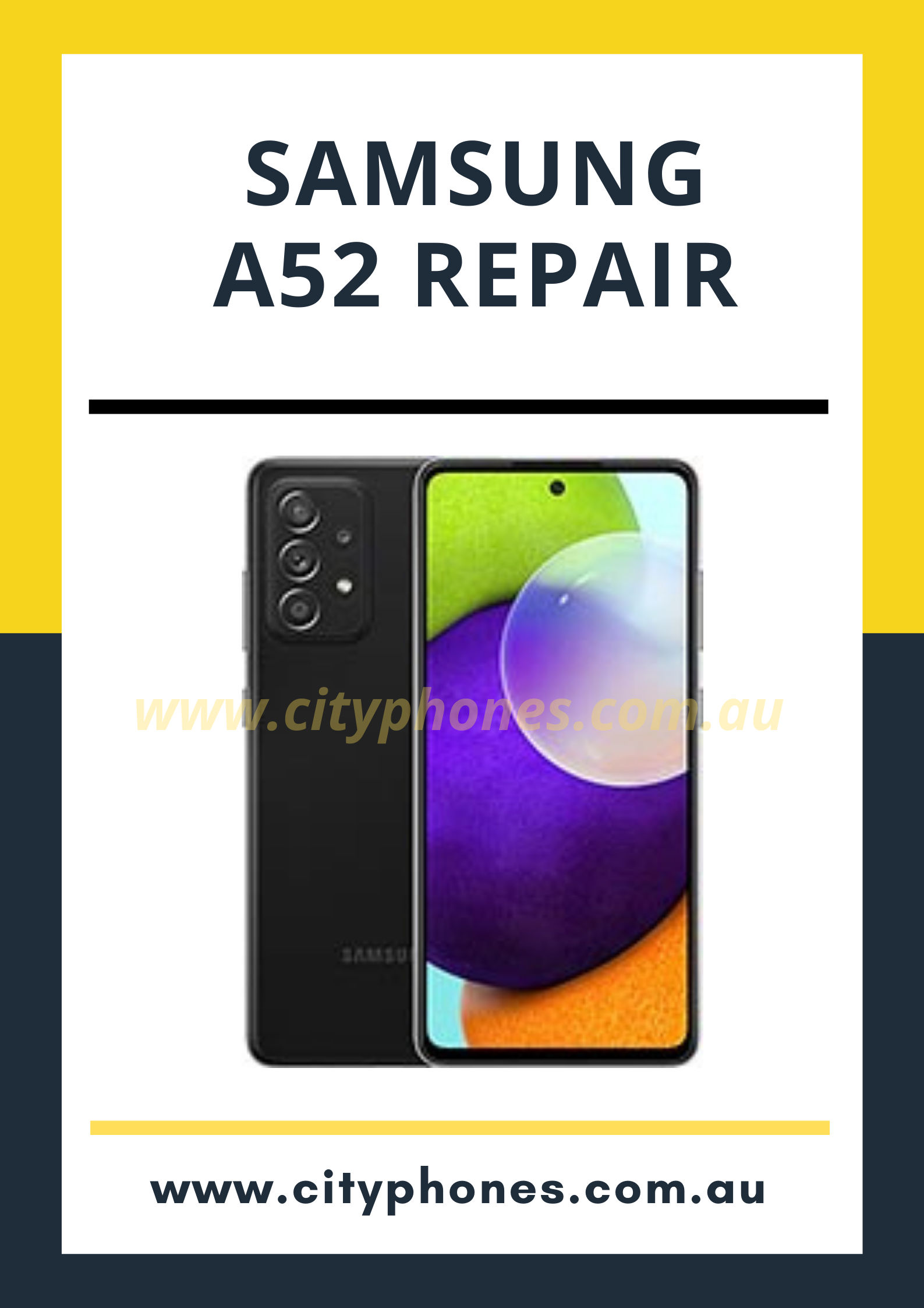 Samsung a52 repair cost