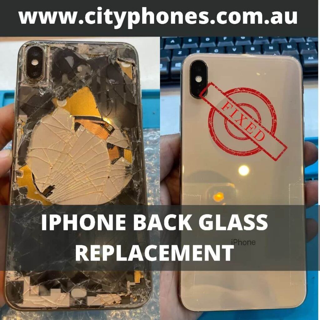 iPhone back glass replacement