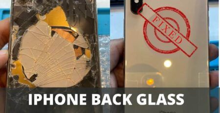 iPhone back glass replacement