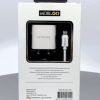 Mobigo dual USB fast home charger with lightning cable