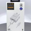 Mobigo Dual USB Fast Home Charger with Lightning cable