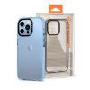 IPHONE 14 Pro Max Transparent Blue Frame Shockproof Back Case