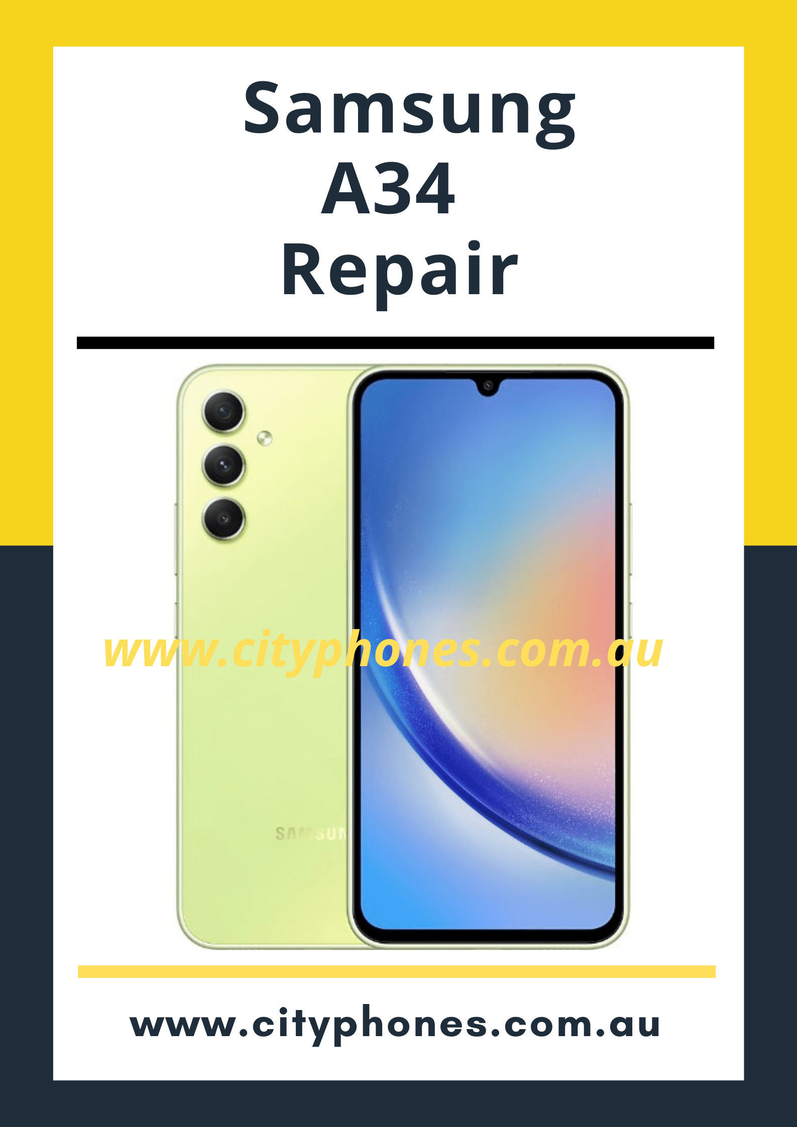 Samsung A34 Repair