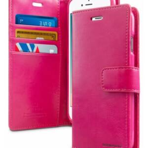 IPHONE 14 Pro Max Mercury Bluemoon Diary Case Hot Pink