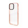 iphone 14 pro max pink sandy transparent case