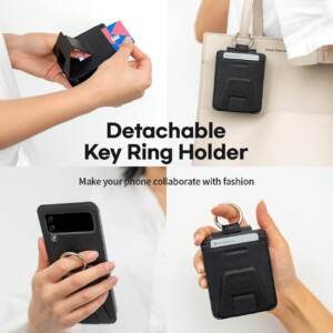 Samsung Galaxy Z Flip 5 Goospery Mercury Easy Standing Diary - Purple - Image 3