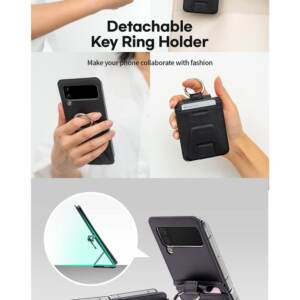 Samsung Galaxy Z Flip 5 Goospery Mercury Easy Standing Diary - Purple - Image 5