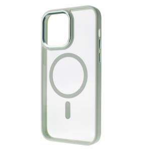 Redefine Metal Camera Lens Magnetic Transparent Magsafe Case for iPhone 14 - Mint