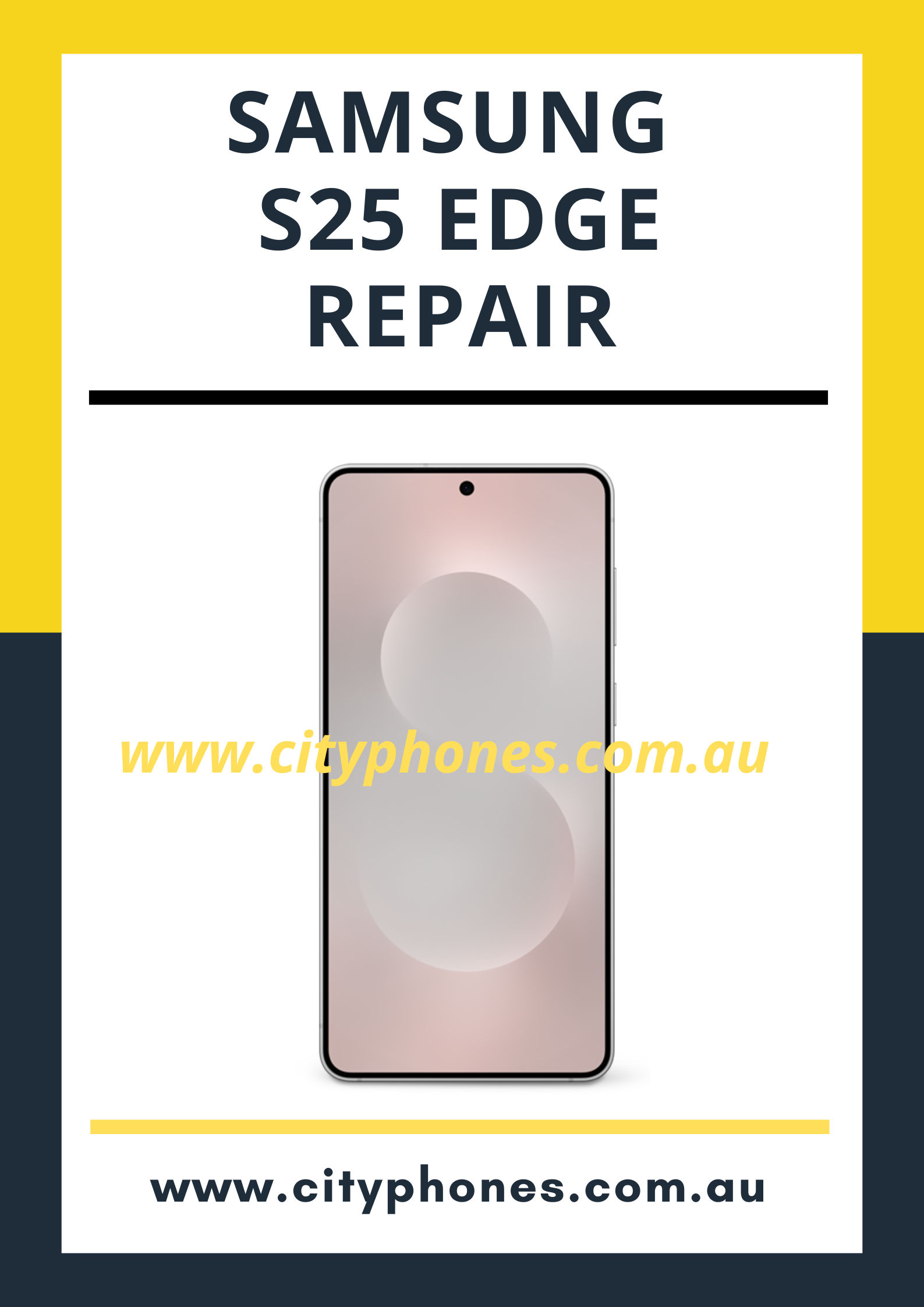Samsung s25 edge repair in Melbourne