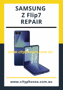 Samsung Z flip7 screen repair in Melbourne