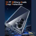 Drop protection clear case for Samsung Z Fold7