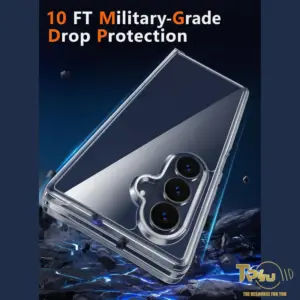 Drop protection clear case for Samsung Z Fold7