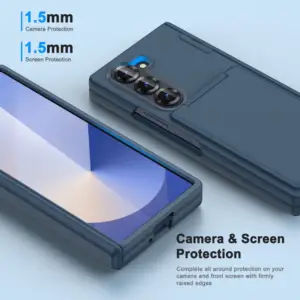 Samsung Galxy Z Fold7 Heavy suty case with card space and stand feature