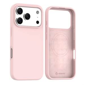 IPhone 17 Pro silicone case in pink color