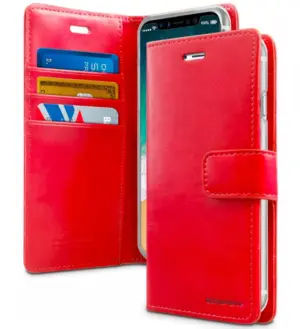 Iphone 17 Pro red flip case