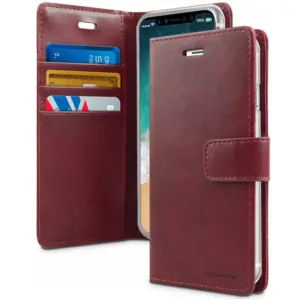 Iphone 17 pro max wine flip case