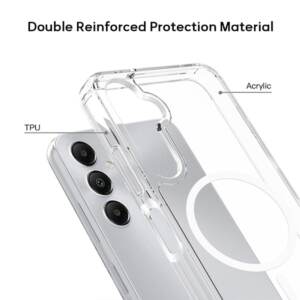 Samsung A15 clear hard case