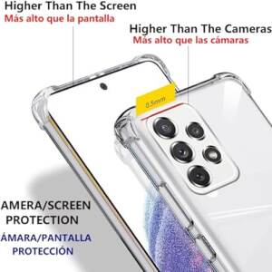 Samsung A32 clear hard case