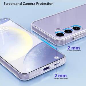 Samsung S24 plus clear soft case