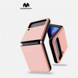 Samsung Z Flip 5 rugged case in pink color