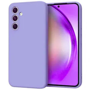 Samsung A25 purple silicone case