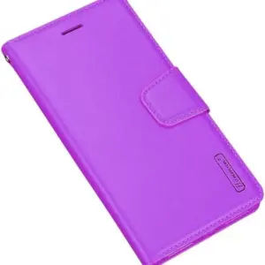 Samsung A55 flip case in purple color