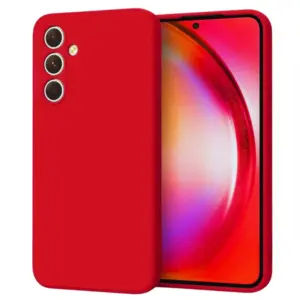 Red Silicone Case for Samsung Galaxy A34