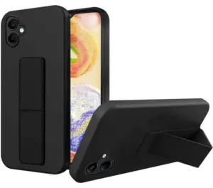 best_case_for_Samsung_A14 Black standing case for Samsung A14