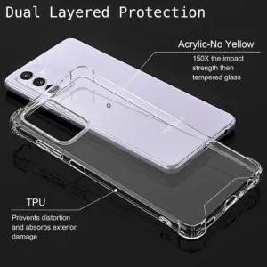Clear slim hard case for Samsung Galaxy A05s