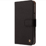 IPhone 16e black wallet case