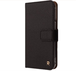 IPhone 16e black wallet case