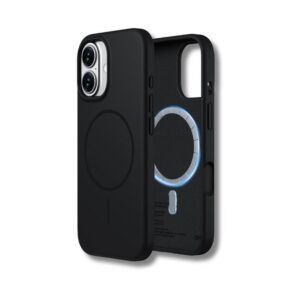 black silicone magsafe case for Iphone 17