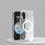 Iphone 16 Plus shockproof glitter magsafe case