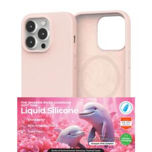 IPhone 15 Plus baby pink silicone case