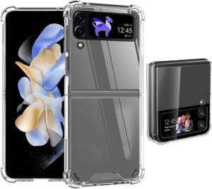 clear hard case for Samsung Z flip 4 Samsung Z Flip 4 clear hard case