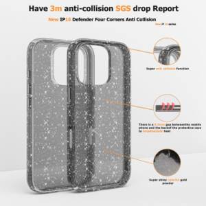 IPhone 14 Pro glitter case