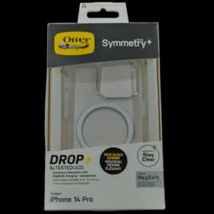 IPhone 14 Pro heavy duty clear glitter case with magasfe