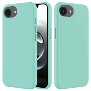 IPhone 16e mint silicone case