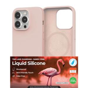 IPhone 15 Plus pink silicone case