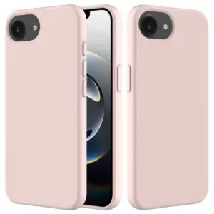 IPhone 16e pink silicone case