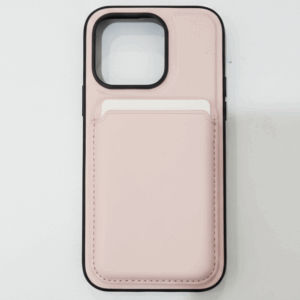 IPhone 15 pro pink card case